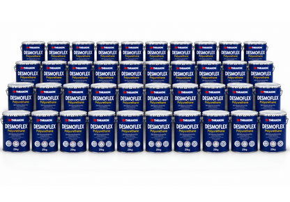 DESMOFLEX® Premium Polyurethane Waterproofing - 25kg (Pallet of 50 Tins 750m2)