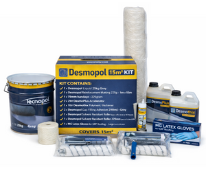 Desmopol Liquid Polyurethane Waterproofing Kit - 15m²