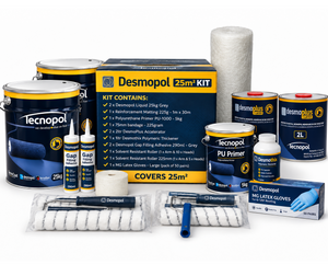 Desmopol Liquid Polyurethane Waterproofing Kit - 25m²