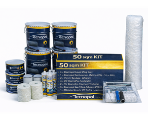 Desmopol Liquid Polyurethane Waterproofing Kit - 50m²