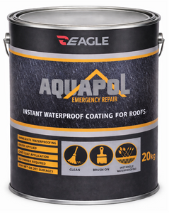Eagle Aquapol Instant Waterproof Acrylic Coating - Grey 20kg