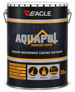Eagle Aquapol Instant Waterproof Acrylic Coating - Grey 20kg
