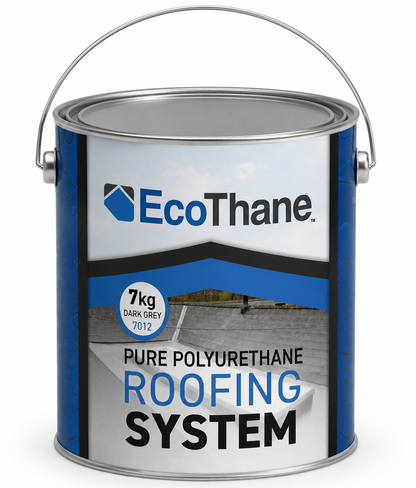Ecothane Pure Polyurethane Waterproof Coating - Grey 7kg