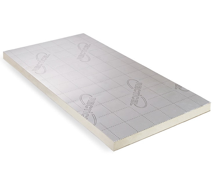 Recticel Eurothane® Eurodeck Flat Roof Insulation 2400mm x 1200mm x 40mm (Pack of 8 sheets 23.04m2)