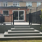 Cladco Handrail Balustrade Powder Coated Aluminium - 1200mm x 1100mm