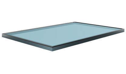 Korniche Flat Glass Rooflight - Premium Blue Double Glazing (1.0 w/m2k)