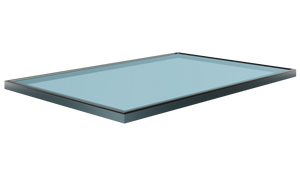 Korniche Flat Glass Rooflight - Premium Blue Double Glazing (1.0 w/m2k)