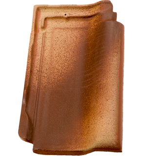 British Ceramics Dutch Clay Roof Tile - Brown