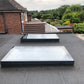 Tuffx Infinity Framed Flat Glass Rooflight - Clear Double Glazed (1.2 U-Value)