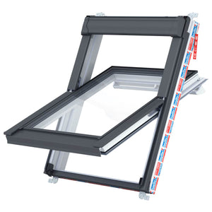 Keylite White Painted Centre Pivot Roof Window
