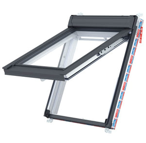 Keylite White Painted Top Hung / Fire Escape Roof Window