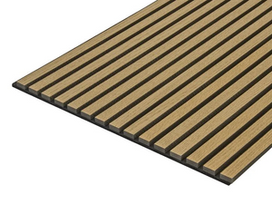 Cladco Internal Slatted Wall Panels - Golden Pine (2400mm x 600mm)