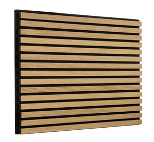 Cladco Acoustic Internal Slatted Wall Panels - Golden Pine (2400mm x 600mm)