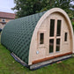 Hexagonal 3 Tab Bitumen Roof Felt Shingles - Shadow Green (2.42m2 Pack)