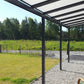 STORM Tassat Lean-to Aluminium Canopy Kit - Anthracite Grey