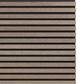 Cladco Acoustic Internal Slatted Wall Panels - Hazel (2400mm x 600mm)