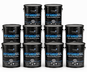 Cromar Hydrosil ProGrade 100% Silicone Coating - Grey 18.9L (PALLET of 10 Tins)