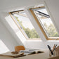 VELUX GPL UK08 3070 Pine Top-Hung Window (134 x 140 cm)