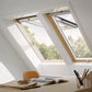 VELUX GPL FK06 3066 Triple Glazed Pine Top-Hung Window (66 x 118 cm)