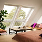 VELUX GDL SK19 SK0L223 White Painted Double Cabrio® Roof Balcony for Slate (238 x 252 cm)
