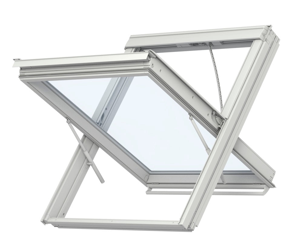 VELUX GGU SK06 S40W01 White Polyurethane Smoke Ventilation System For velux-ggu-sk06-s40w01-white-polyurethane-smoke-ventilation-system-for