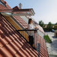 VELUX GDL PK19 SK0W323 White Painted Triple Cabrio® Roof Balcony for Tiles (302 x 252 cm)