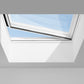 VELUX CVU 090060 S06Q Electric Flat Glass Rooflight Package 90 x 60 cm (Including CVU Triple Glazed Base & ISU Flat Glass Top Cover)