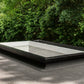 VELUX CFU 150080 S00M Fixed Flat Glass Rooflight Package 150 x 80 cm (Including CFU Double Glazed Base & ISU Flat Glass Top Cover)