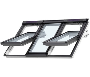 GGLS FFKF08 206630 Triple Glazed INTEGRA® SOLAR STUDIO 3-in-1 Roof Window (1880 x 1400mm)