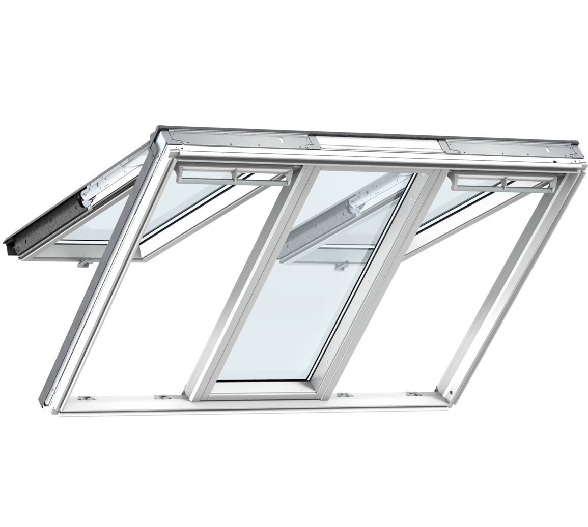 VELUX GPLS FFKF08 2066 STUDIO 3-in-1 Top Hung Roof Window (1880 x 1400mm)