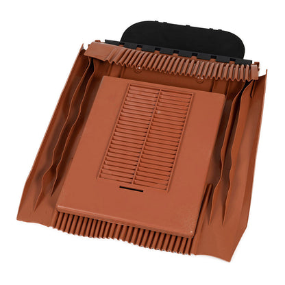 Klober Uni-Line® Tile Vent with 100mm Pipe - All Colours Terracotta