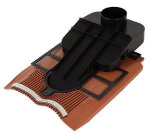 Klober Uni-Line® Tile Vent with 100mm Pipe - Terracotta