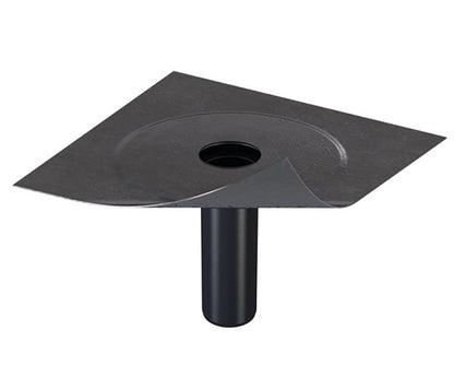 Klober Flavent Rainwater Outlet with Bitumen Skirt - 100mm