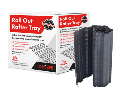 Klober Roll Out Continuous Rafter Tray - 1000mm x 6m (Pack of 5)