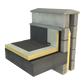 EcoTherm Eco-Bond Flat Roof Insulation Board - 1200mm x 1200mm x 120mm (Pack of 4 sheets 5.76m2)