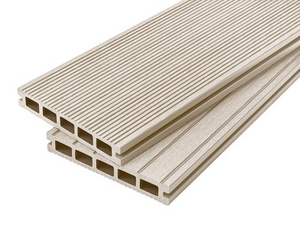 Cladco Hollow Domestic Grade Composite Decking Board - Ivory (2.4m)