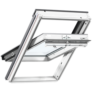 VELUX GGL BK04 2070 White Painted Centre-Pivot Window (47 x 98 cm)