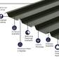 Cladco 32/1000 Box Profile Sheeting 0.5 Thick Polyester Paint Coated Roof Sheet - Juniper Green
