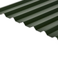 Cladco 34/1000 box profile Juniper Green PVC plastisol coated roof sheet