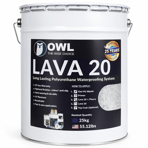 LAVA 20 Premium Polyurethane Liquid Waterproofing