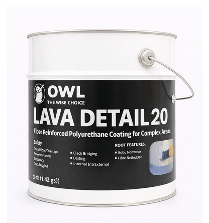 LAVA 20 Detail Fibre Reinforced Polyurethane Coating - 1kg