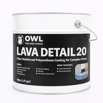 LAVA 20 Detail Fibre Reinforced Polyurethane Coating - 6kg