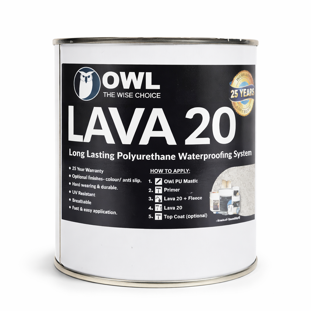 LAVA 20 Premium Polyurethane Liquid Waterproofing - 1kg