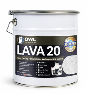 LAVA 20 Premium Polyurethane Liquid Waterproofing - 6kg