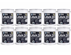 LAVA 20 Premium Polyurethane Liquid Waterproofing 25kg (PALLET of 10 tins)
