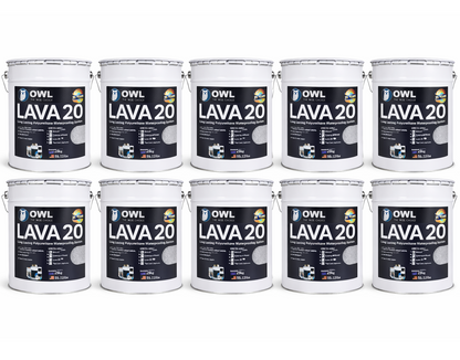 LAVA 20 Premium Polyurethane Liquid Waterproofing 25kg (PALLET of 10 tins)