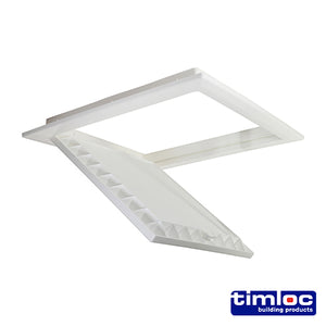 Timloc Plastic Hinged Drop Down Loft Access Door (562 x 665mm)