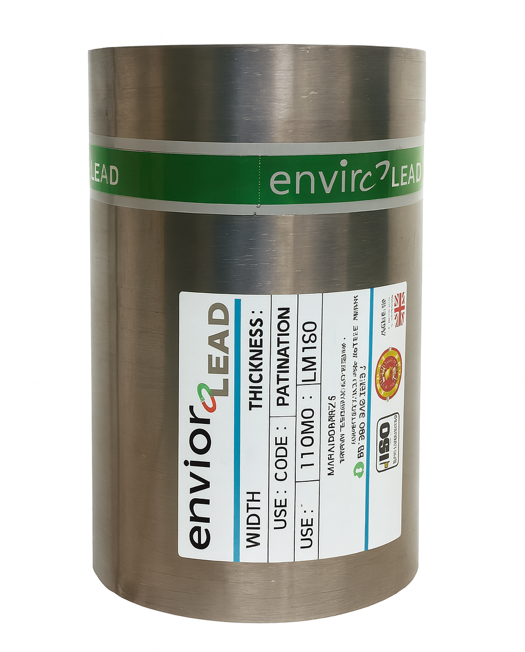 Lead Code 3 - 240mm x 6m Roofing Lead Flashing Roll