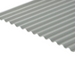 Cladco 13/3 Corrugated 0.5mm Thick Polyester Paint Coated Roof Sheet - Light Grey