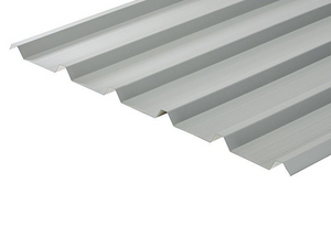 Cladco 32/1000 Box Profile Sheeting 0.5 Thick Polyester Paint Coated Roof Sheet - Light Grey